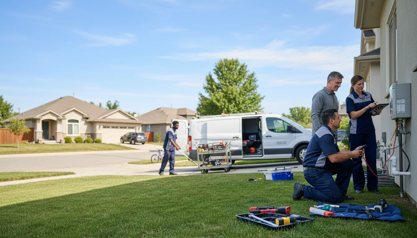 Tankless water heater service in Langtry, TX